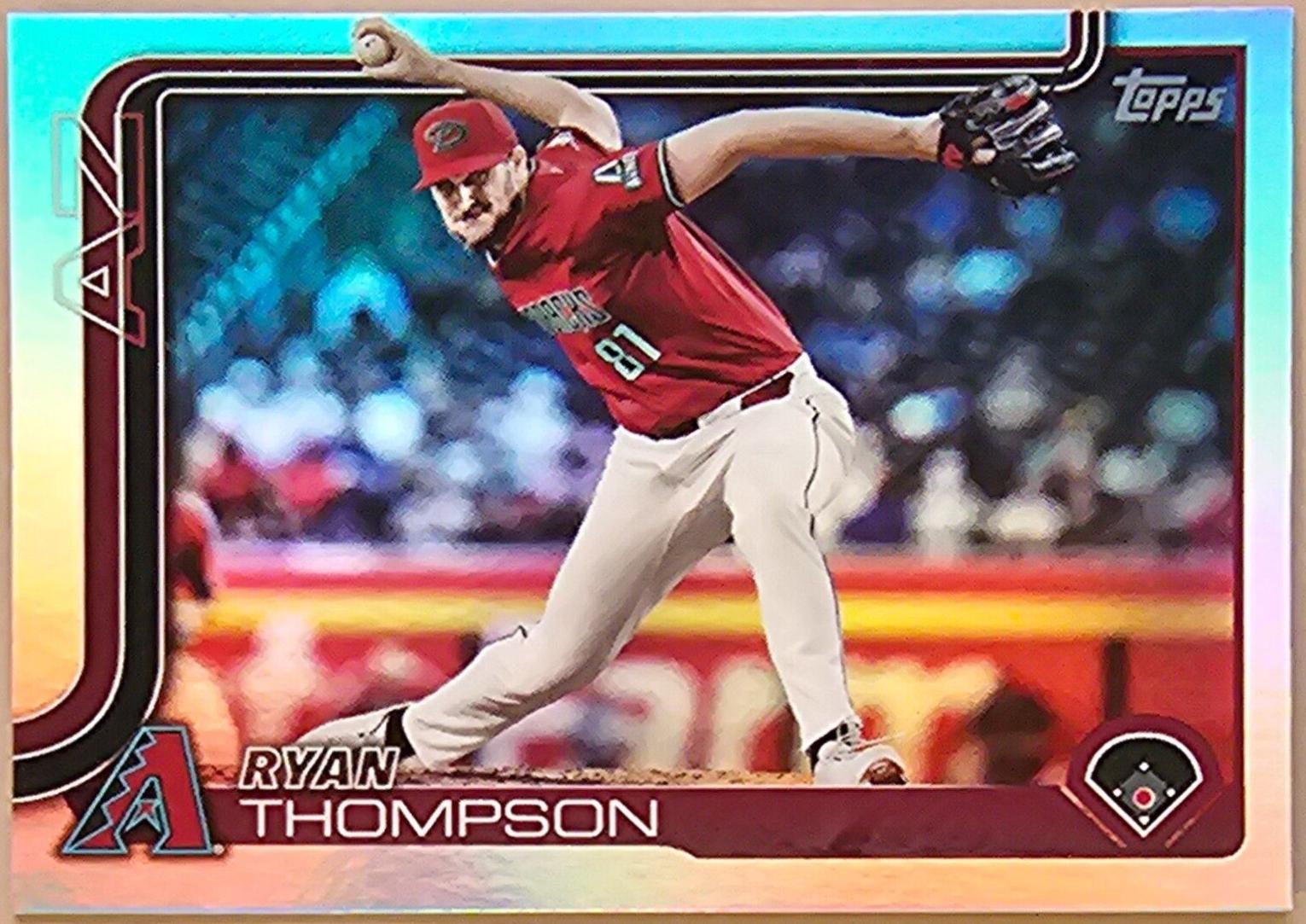 Ryan Thompson [Aqua Rainbow Foil] #265