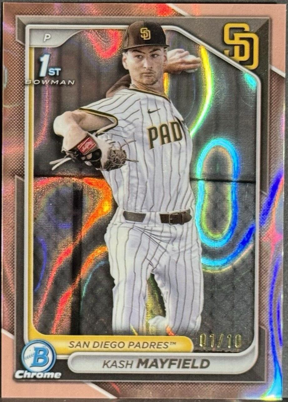 Kash Mayfield [Rose Gold Lava Refractor] #BDC-70