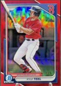 Kyle Teel [Red Refractor] #BDC-162