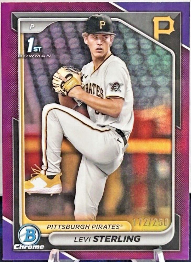 Levi Sterling [Purple Refractor] #BDC-83
