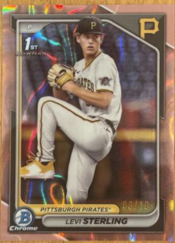 Levi Sterling [Rose Gold Lava Refractor] #BDC-83