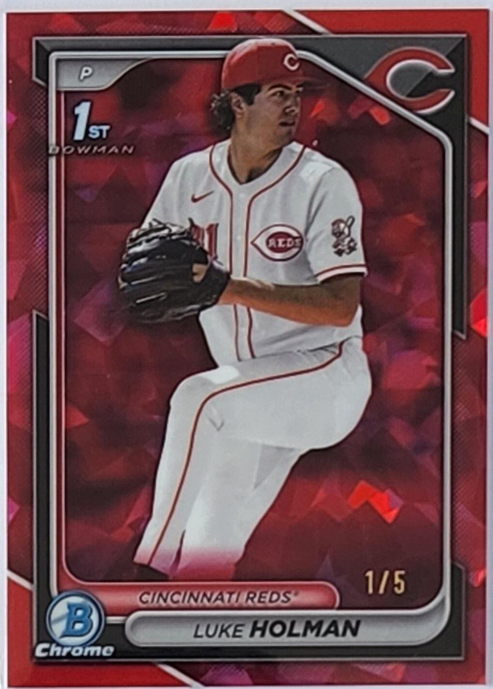 Luke Holman [Red Refractor] #BDC-100