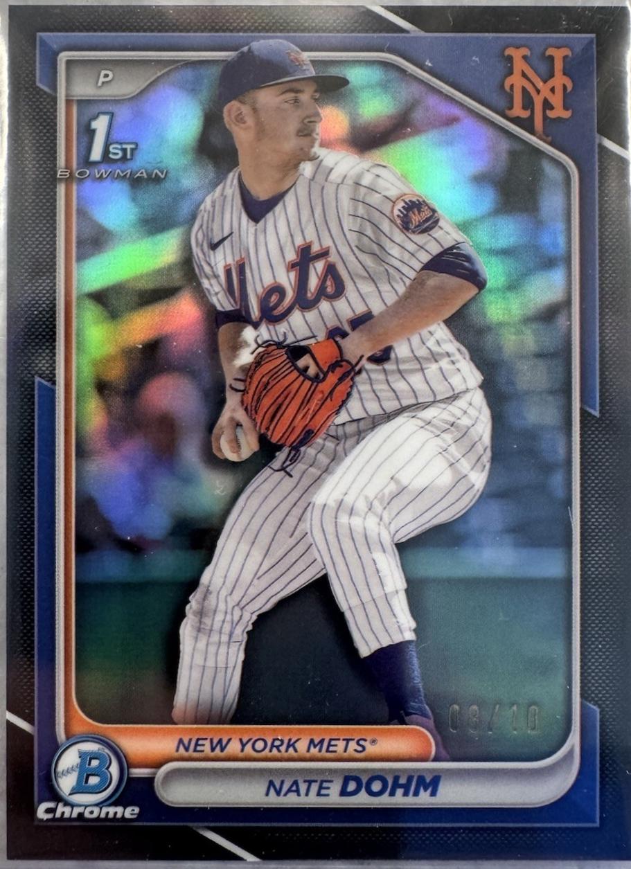 Nate Dohm [Black Refractor] #BDC-101