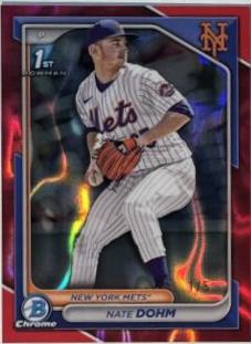 Nate Dohm [Red Lava Refractor] #BDC-101