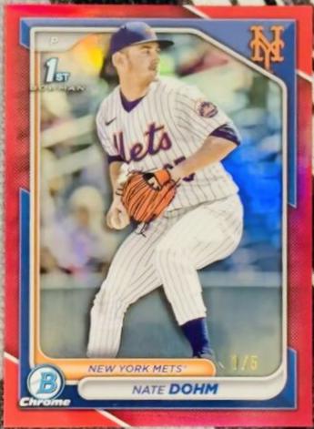 Nate Dohm [Red Refractor] #BDC-101