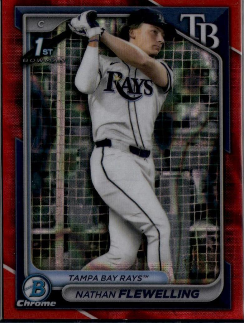 Nathan Flewelling [Red Lava Refractor] #BDC-88