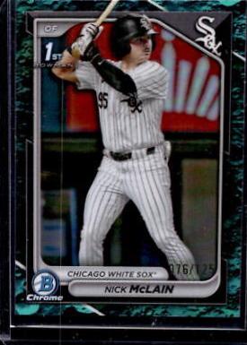 Nick McLain [Aqua Lunar Refractor] #BDC-14