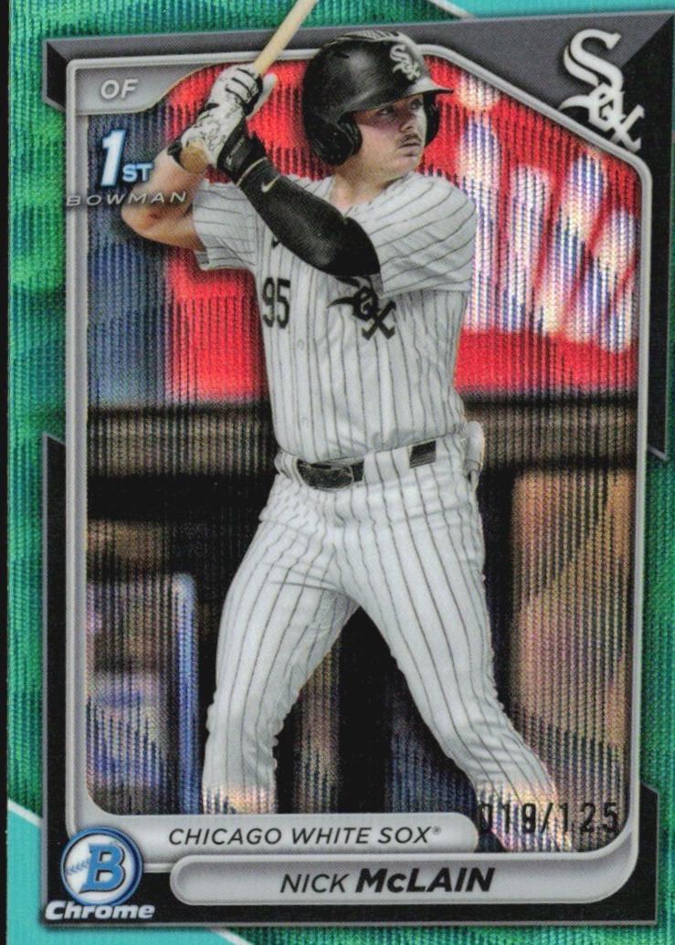 Nick McLain [Aqua Wave Refractor] #BDC-14