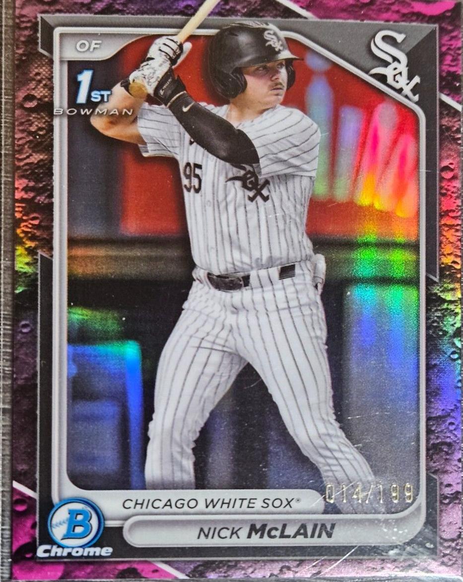 Nick McLain [Fuchsia Luna Refractor] #BDC-14