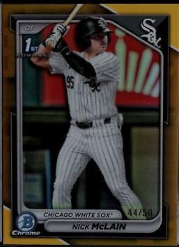 Nick McLain [Gold Refractor] #BDC-14