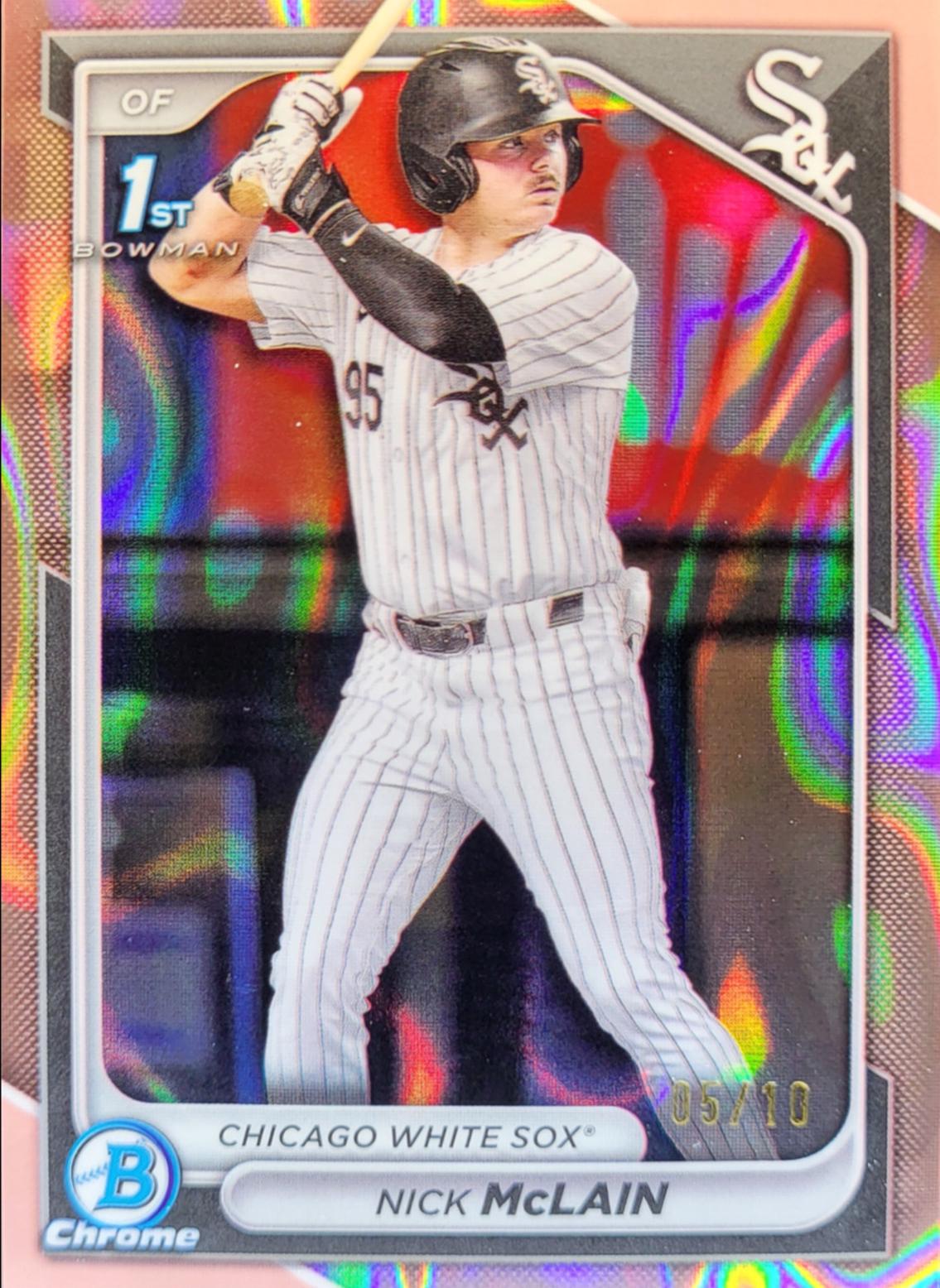 Nick McLain [Rose Gold Lava Refractor] #BDC-14
