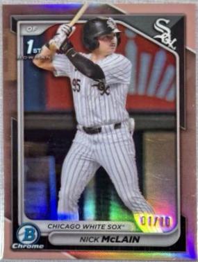 Nick McLain [Rose Gold Refractor] #BDC-14