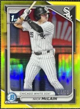 Nick McLain [Yellow Refractor] #BDC-14