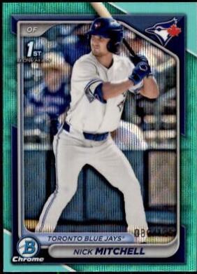 Nick Mitchell [Aqua Wave Refractor] #BDC-114