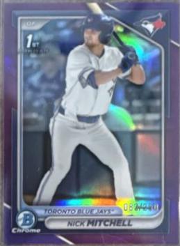 Nick Mitchell [Purple Refractor] #BDC-114