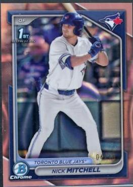 Nick Mitchell [Rose Gold Lava Refractor] #BDC-114