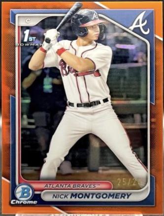 Nick Montgomery [Orange Refractor] #BDC-129