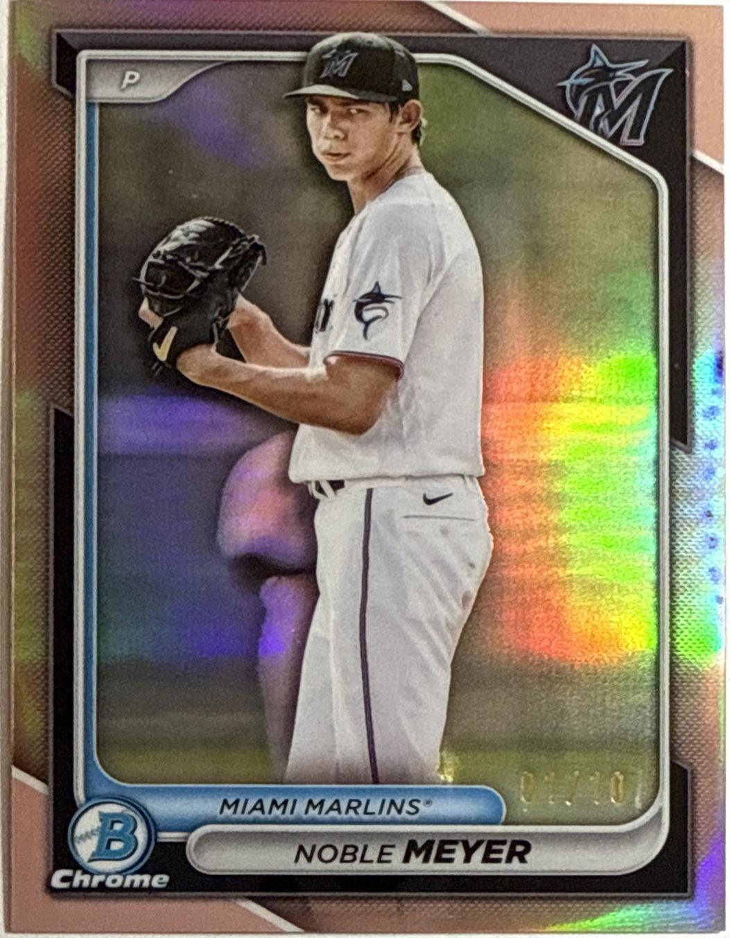 Noble Meyer [Rose Gold Refractor] #BDC-38