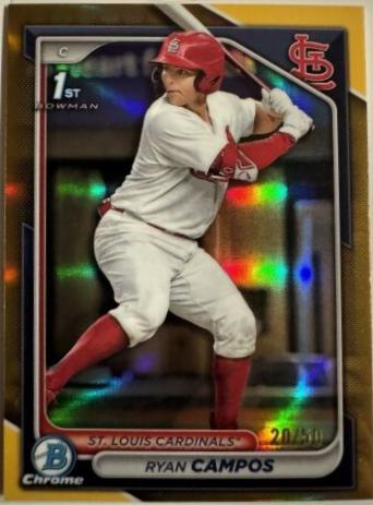 Ryan Campos [Gold Refractor] #BDC-156