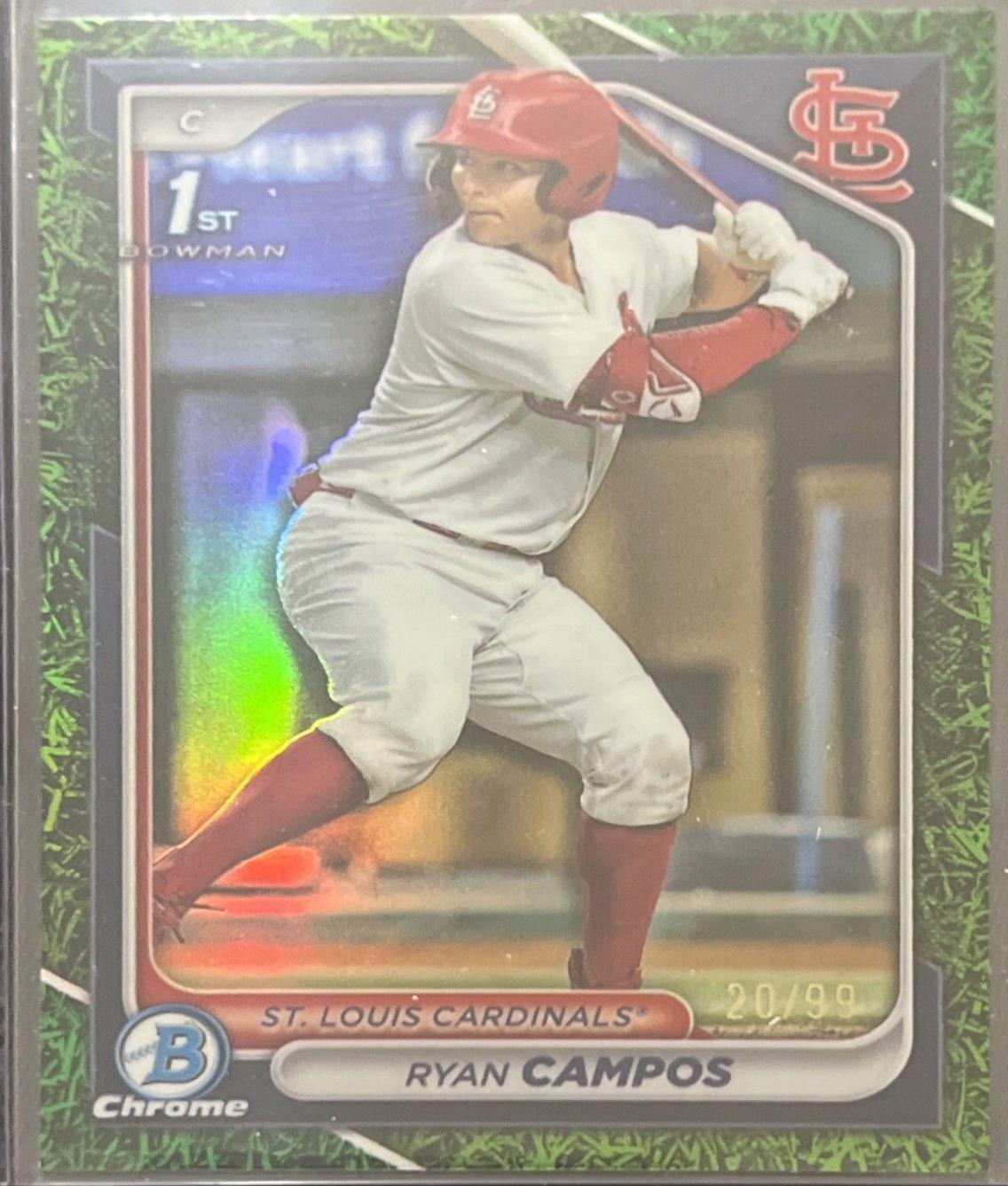 Ryan Campos [Green Grass Refractor] #BDC-156