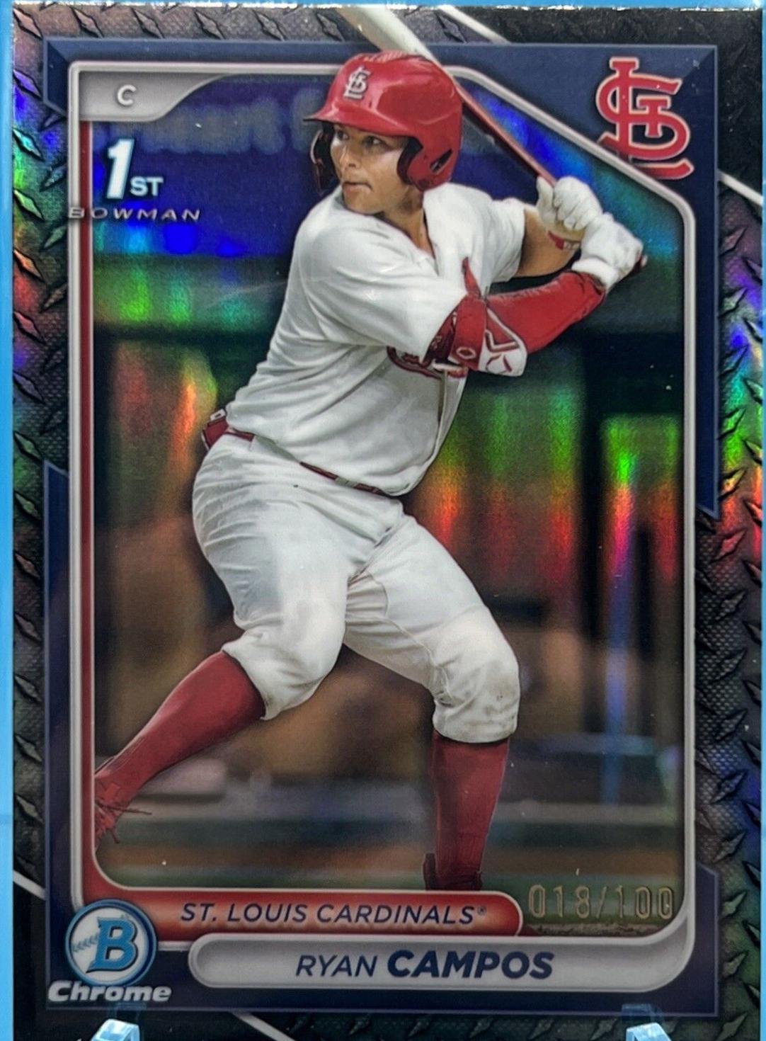Ryan Campos [Steel Metal Refractor] #BDC-156