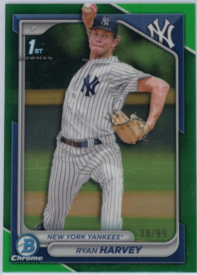 Ryan Harvey [Green Refractor] #BDC-198