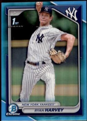 Ryan Harvey [Sky Blue Refractor] #BDC-198
