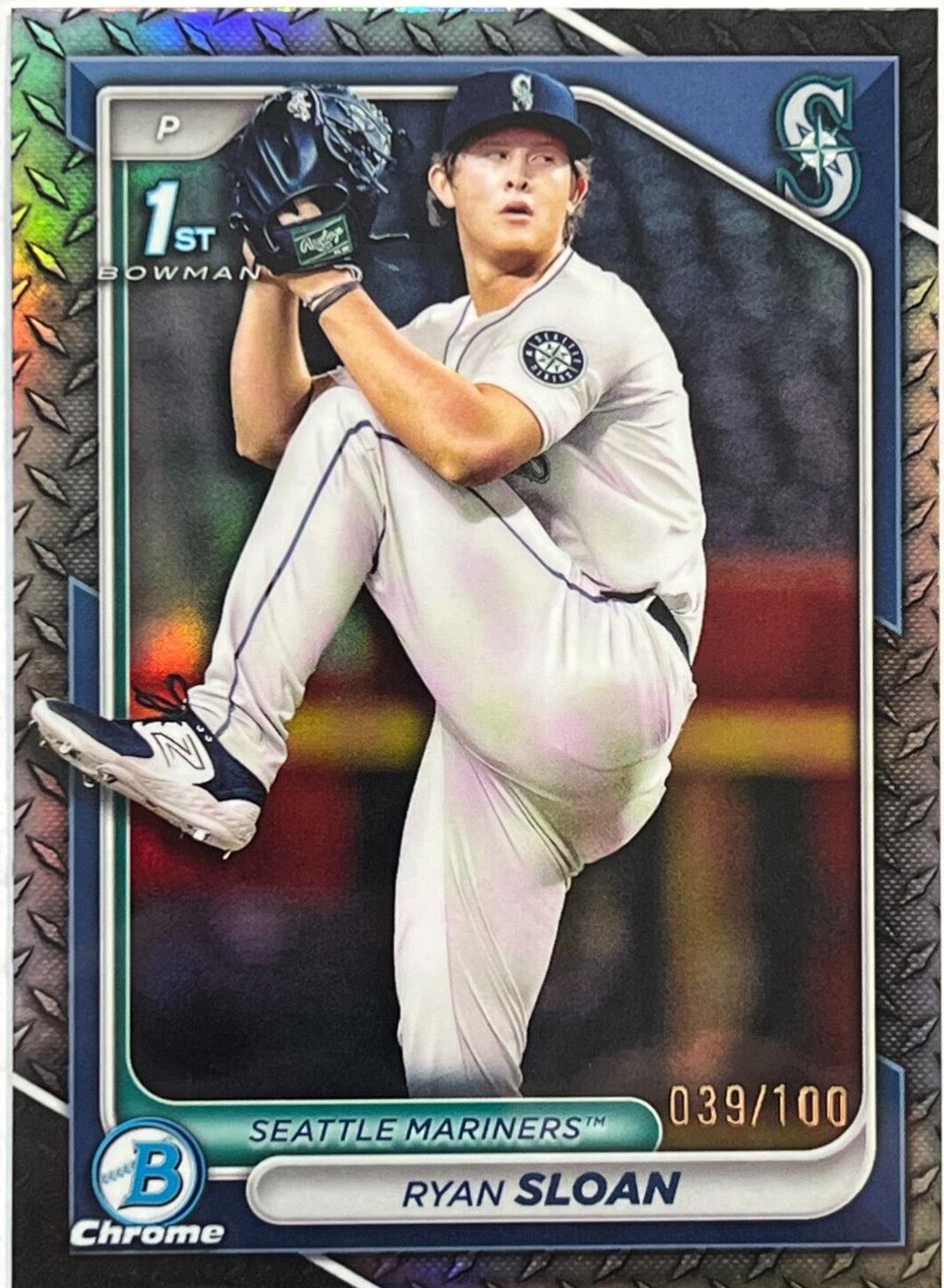 Ryan Sloan [Steel Metal Refractor] #BDC-99