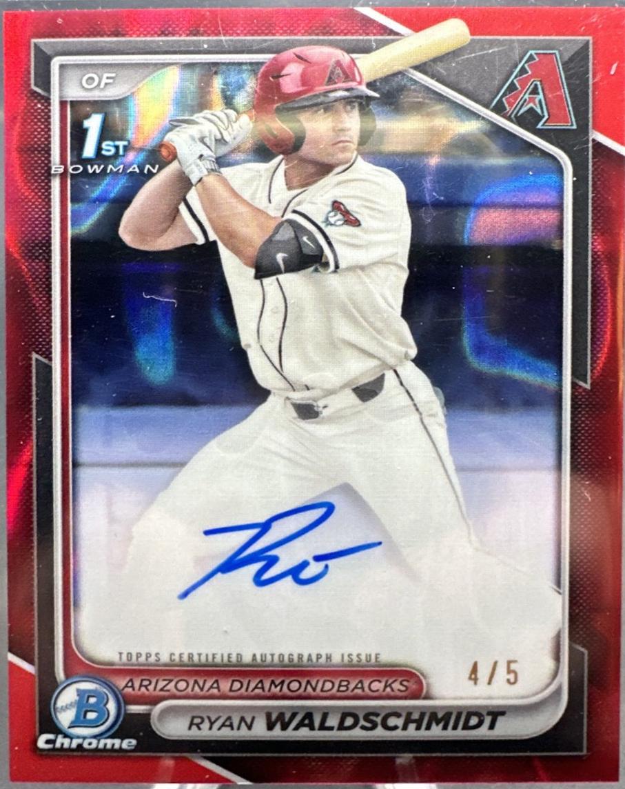 Ryan Waldschmidt [Red Lava Refractor] #BDC-18