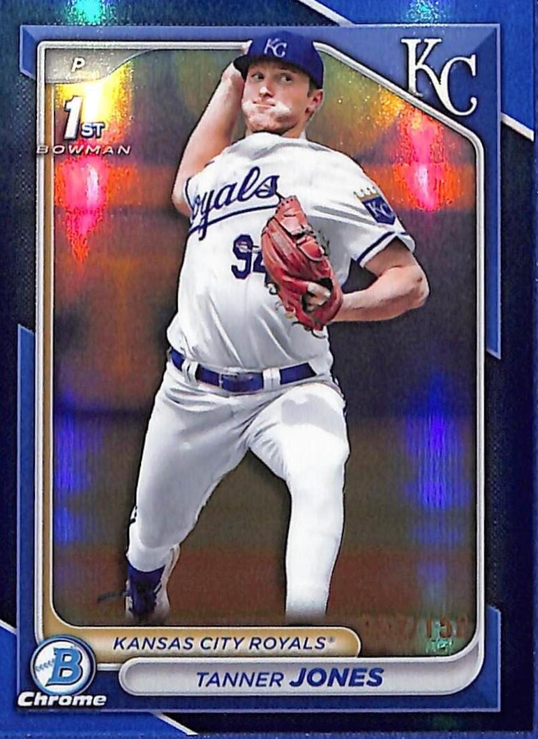 Tanner Jones [Blue Refractor] #BDC-195