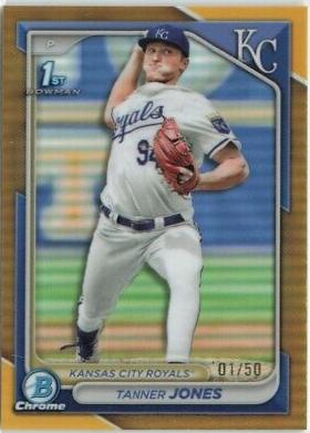 Tanner Jones [Gold Refractor] #BDC-195