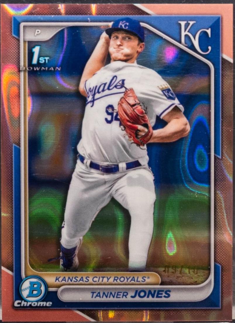 Tanner Jones [Rose Gold Lava Refractor] #BDC-195