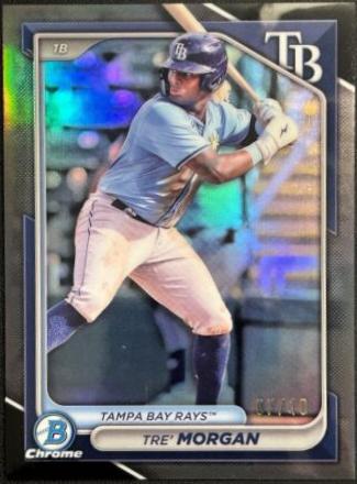 Tre' Morgan [Black Refractor] #BDC-197