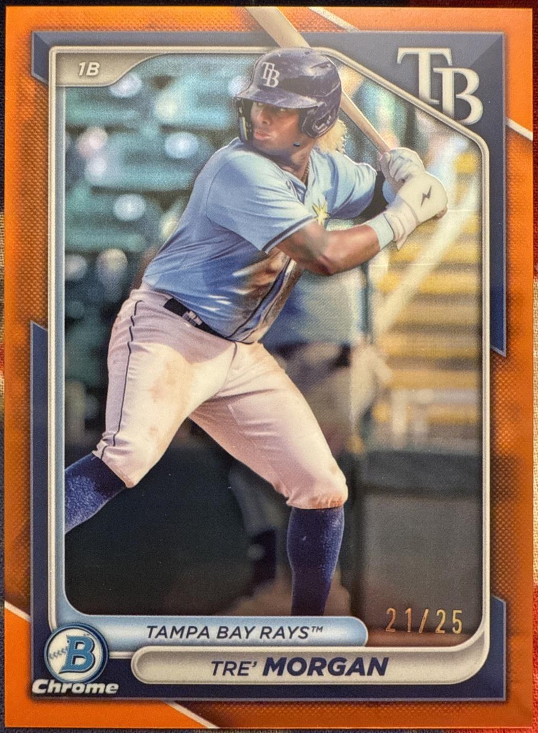 Tre' Morgan [Orange Refractor] #BDC-197