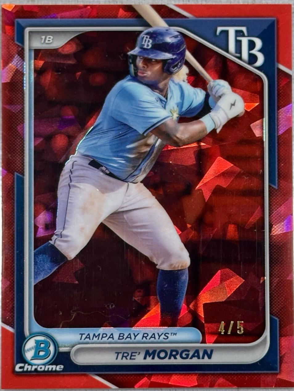 Tre' Morgan [Red Refractor] #BDC-197