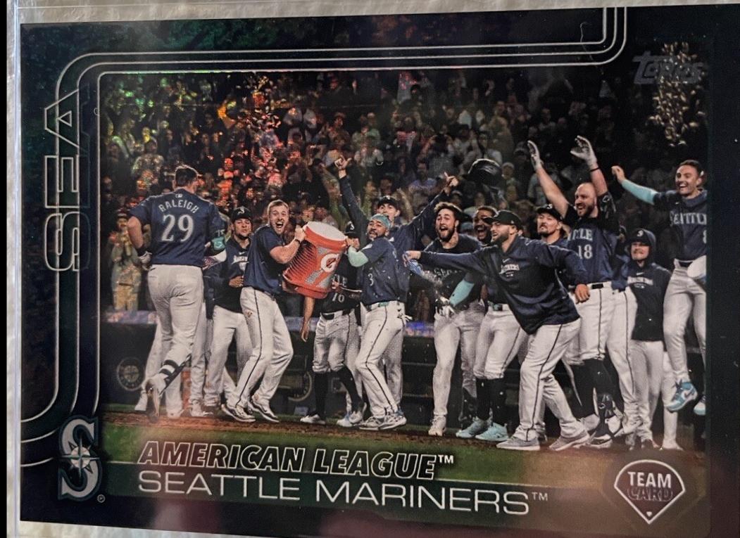 Seattle Mariners [Black Diamante] #96