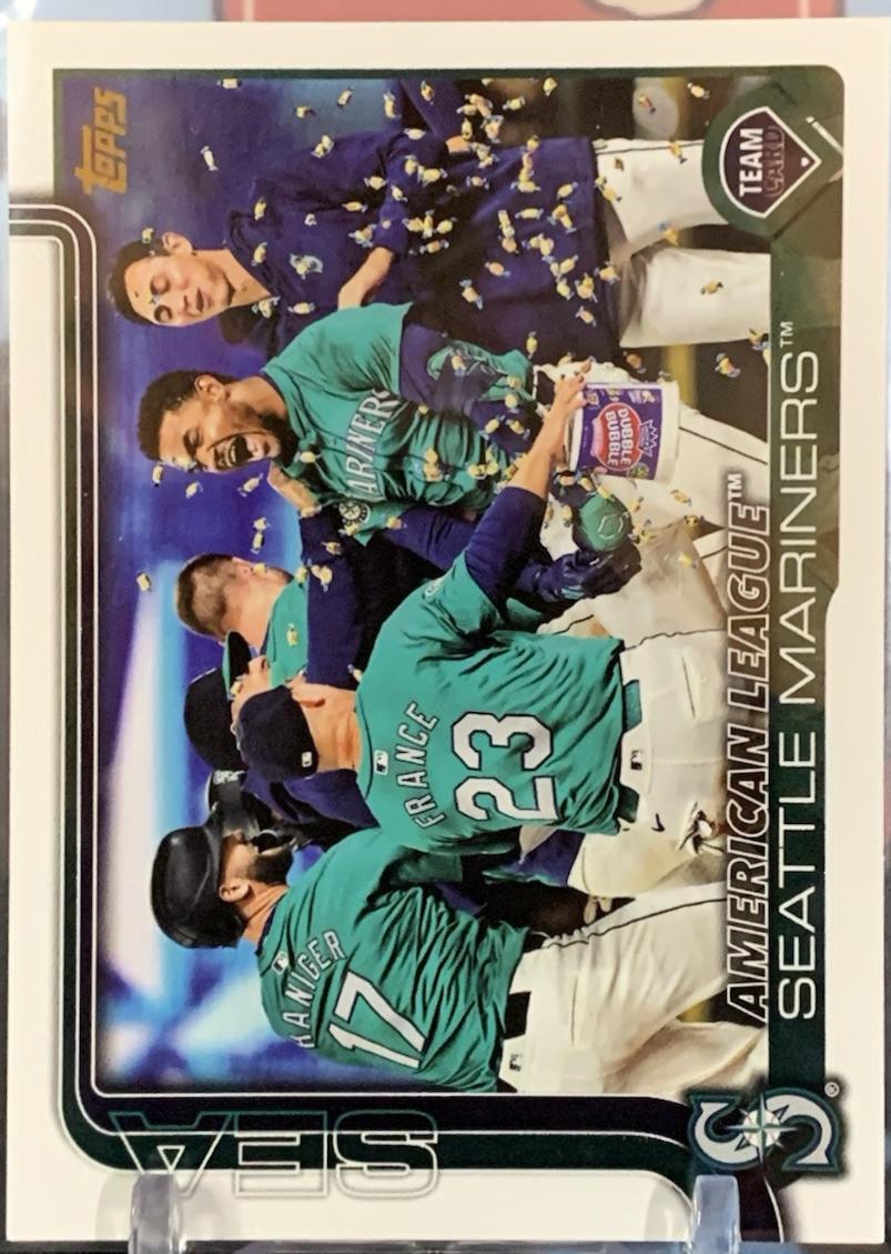 Seattle Mariners [Golden Mirror Image Variation] #96