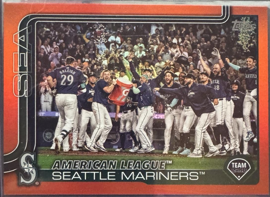 Seattle Mariners [Orange Diamante] #96