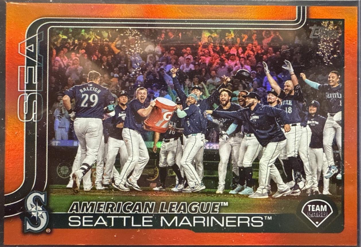 Seattle Mariners [Orange Foil] #96