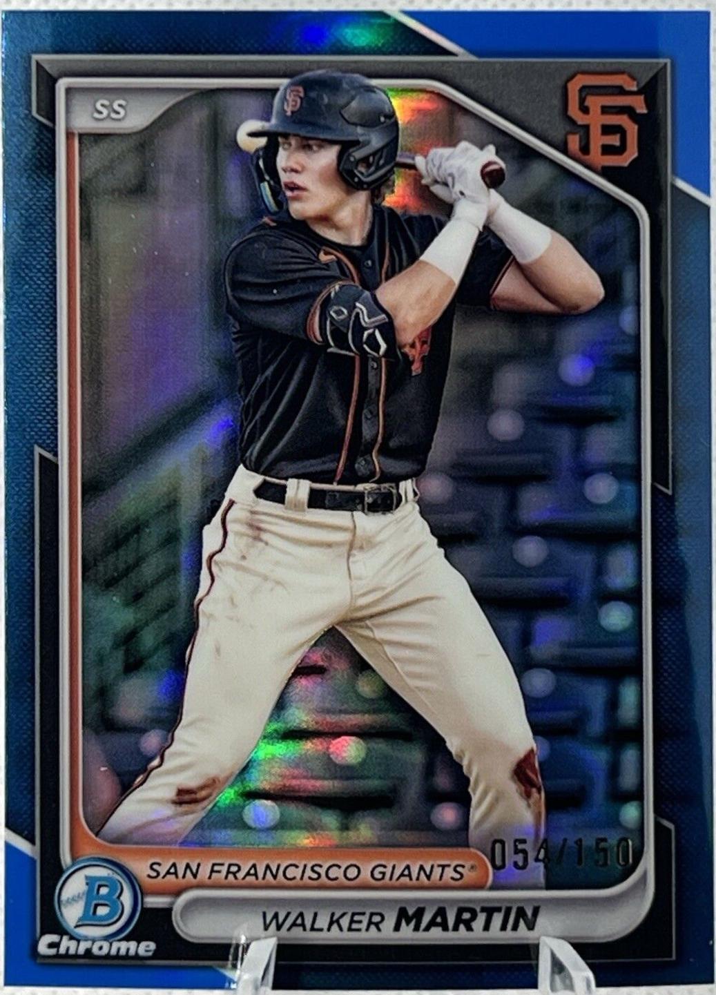 Walker Martin [Blue Refractor] #BDC-152