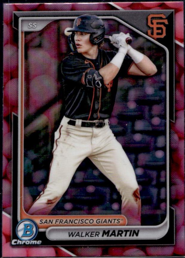 Walker Martin [Bubble Gum] #BDC-152