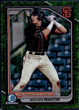 Walker Martin [Green Grass Refractor] #BDC-152