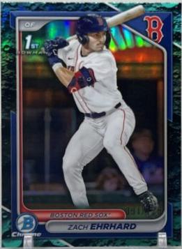 Zach Ehrhard [Aqua Lunar Refractor] #BDC-146