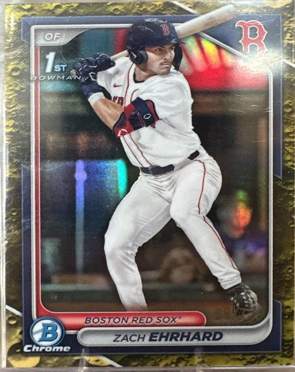 Zach Ehrhard [Gold Refractor] #BDC-146