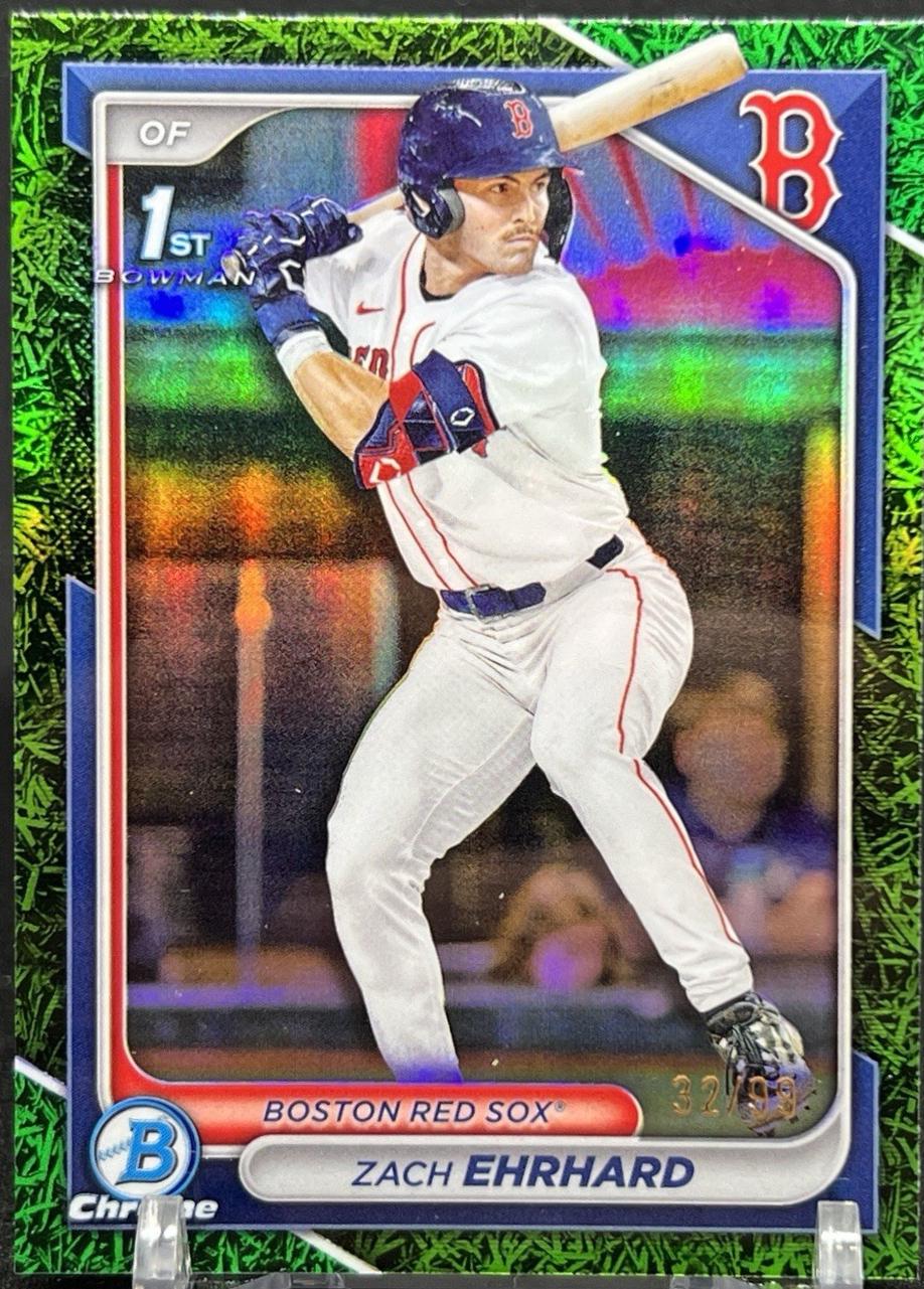 Zach Ehrhard [Green Grass Refractor] #BDC-146
