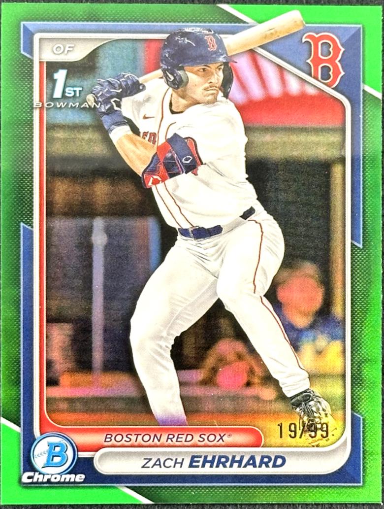 Zach Ehrhard [Green Refractor] #BDC-146