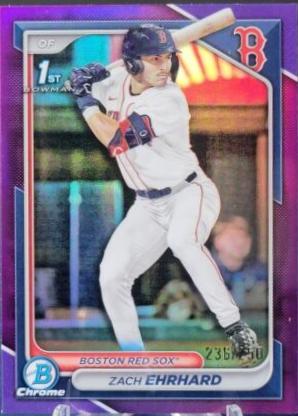 Zach Ehrhard [Purple Refractor] #BDC-146