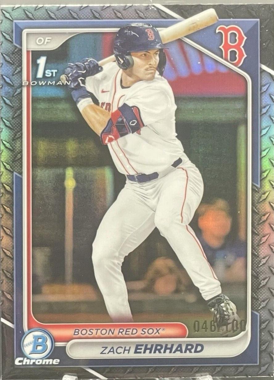 Zach Ehrhard [Steel Metal Refractor] #BDC-146