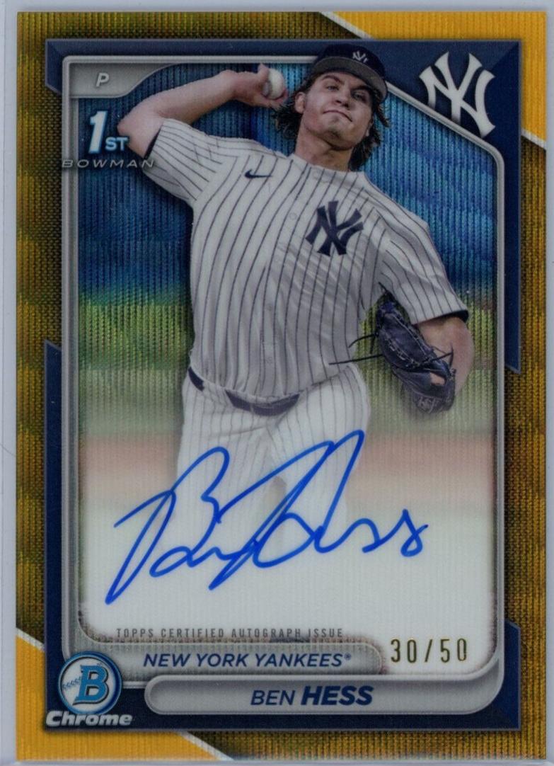 Ben Hess [Gold Wave Refractor] #CPA-BH