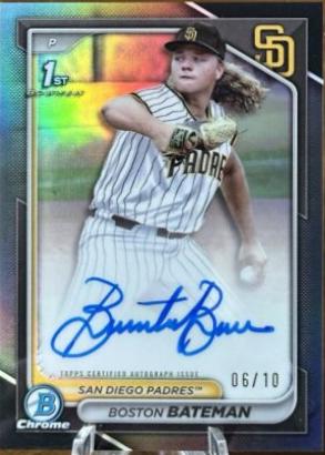 Boston Bateman [Black Refractor] #CPA-BBA